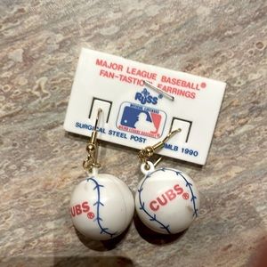 Official licensed Chicago Cubs earrings. Very old and collectible! New!